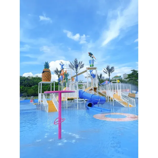 Water Park Feasibility Study Aqua Playground for Kids Water Game Equipment Water Splashing