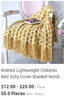 Y-F Custom Simple Sofa Cotton Cable Chunky Soft Ribbed Knit Throw Blankets for Home Decor