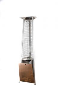 Cheap Glass Tube Triangle Outdoor Gas Patio Heater With Low Output To High Out Put Valve wholesale