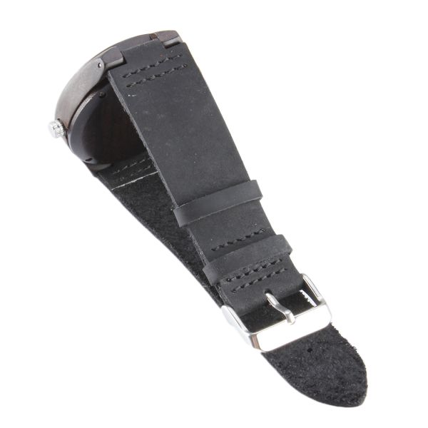 Water Proof Unisex Wooden Quartz Watch Multi Functional Mineral Glass Most Accurate