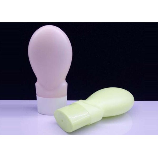 Colorful 100ml HDPE Plastic Bottles For Suncream Whitening Cosmetic Packaging