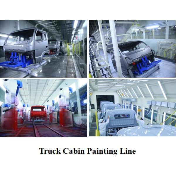 Truck Assembly Line 7950×2200×2435 Overall Dimensions Motor Assembly Plant Investment