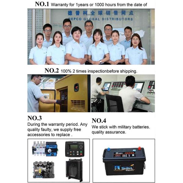 Sound Insulation 16kw 220 Kva Perkins Diesel Generator Set 4 Cylinders