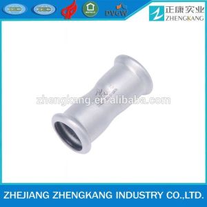Cheap stainless steel press reducing coupling with plain end wholesale