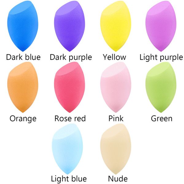 1Pcs Makeup Foundation Sponge Makeup Face Wet And Dry Cosmetic Puff Powder Smooth Beauty Cosmetic Make Up Sponge Makeup