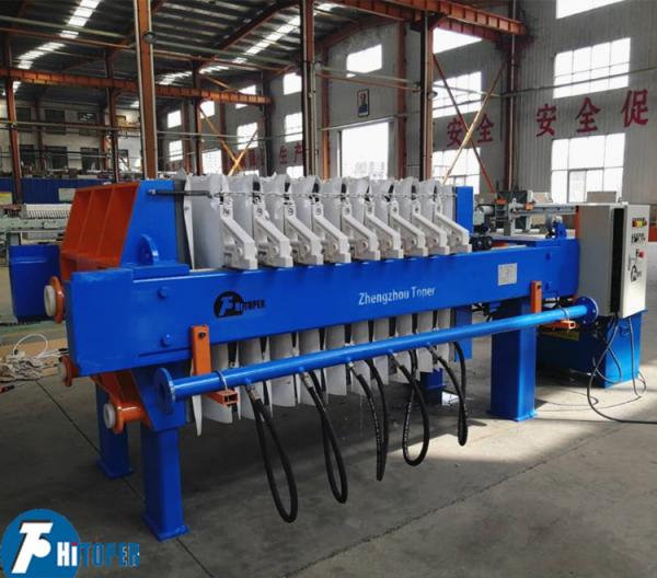 Quality 1.2Mpa Pressure Automatic Membrane Filter Press 4.0kw Customized Voltage for sale