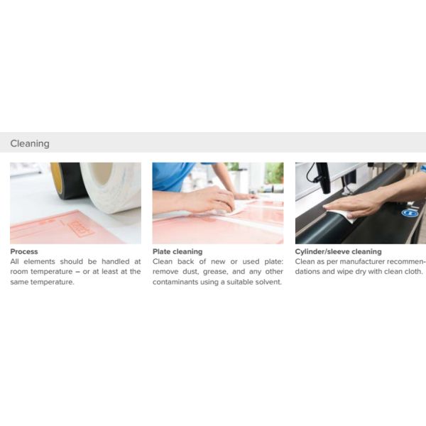 Custom Size Free Sample Plate Mounting Tape For flexo Printing