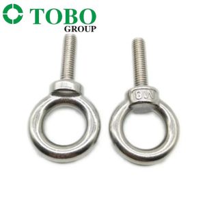 Cheap OEM Bolt And Nut DIN580 Lifting Eye Bolt Stainless Steel AISI304 / 316 Eye Bolt M6 M8 M10 M12 wholesale