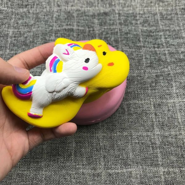 Squishy Toys Cute Moon Unicorn Scented Cream Slow Rising Squeeze Decompression Toys