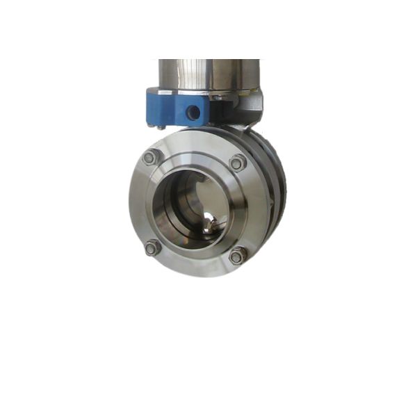 Hygienic Stainless Steel Sanitary Valves - Butterfly Valve For Food , Dairy , Brewery