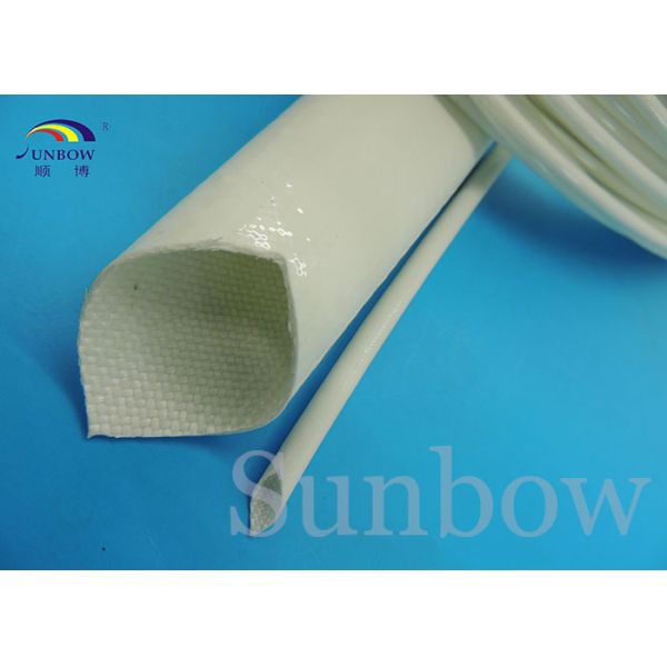 Black Red Silicone Coated Fiberglass Sleeving Electrical Insulation Sleeving