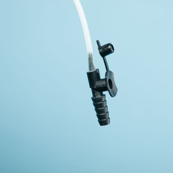 45cm Finger Control Suction Catheter Tube , 8Fr Mucus Extractor Flexible Suction Catheter