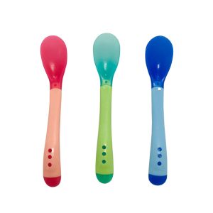 Soft Silicone Squeeze Feeder , Lightweight Silicone Baby Feeding Spoon