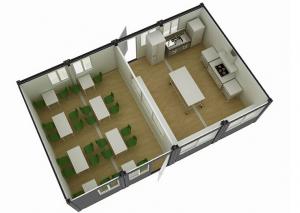 Cheap Prefabricated Detachable Container House Prebuilt Student Apartment Homes wholesale