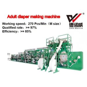Manufacturer Disposable Unisex Fully Automatic Adult Diaper Making Machine
