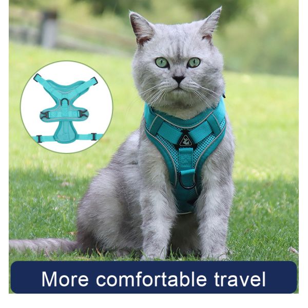 Dog Harness Vest Breathable Mesh Reflective Sport Comfortable Outdoor Activities