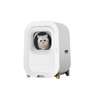 Cheap Cat Litter Box Large Automatic Self Cleaning Box with APP Control and Customized Color wholesale