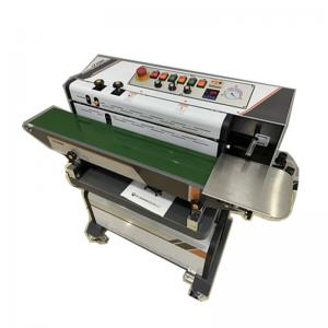 Cheap Automatic Gas Flushing Band Sealer Continuous Inflating Film Bag Sealing Machine With Nitrogen Filling wholesale