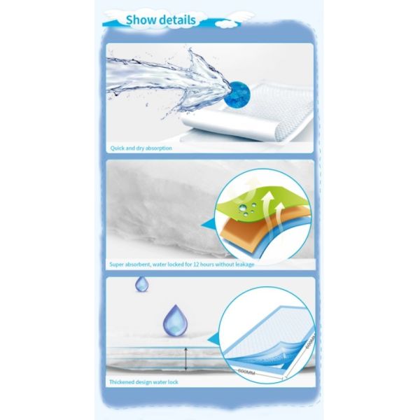 Biodegradable Boy Girl Well Fitting Disposable Baby Diaper