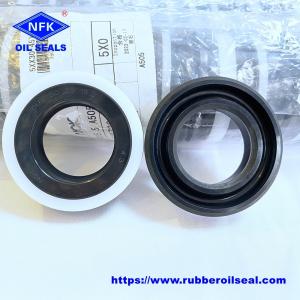 China Hydraulic Cylinder Piston Rod Seal NBR POM N O K OUY 60 35 15.5 For Excavators on sale