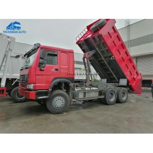 Cheap 30 Ton 371HP SINOTRUCK HOWO Tipper Truck 10 Wheel wholesale