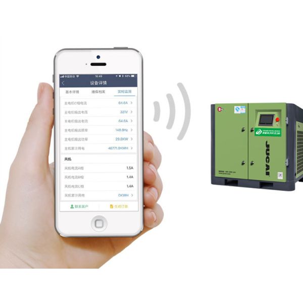 15kw 20Hp Oilless Industrial Screw Compressor 8bar 10bar 12bar