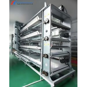 Automatic Harvesting Broiler Cage Steel Poultry Houses