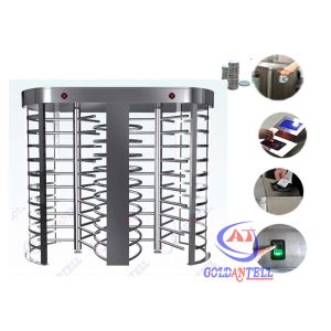 Cheap Bi - directional Airports Subway Station single turnstile , Automatic Revolving Door wholesale