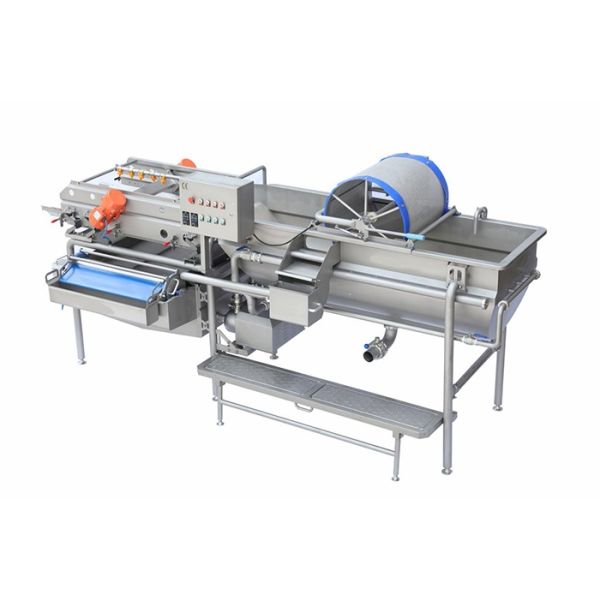 Vibration Screening Automatic Food Processing Machine For Leafy Vegetables Cabbage