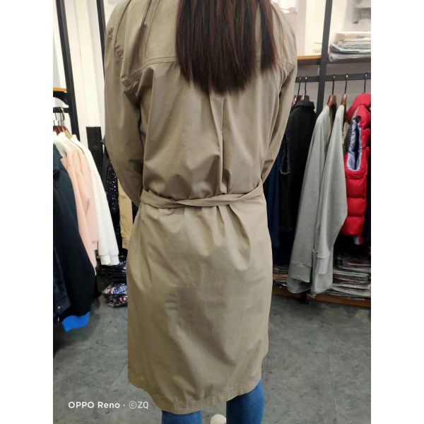 Ladies Parka Casual And Fashion One Color As Picture
