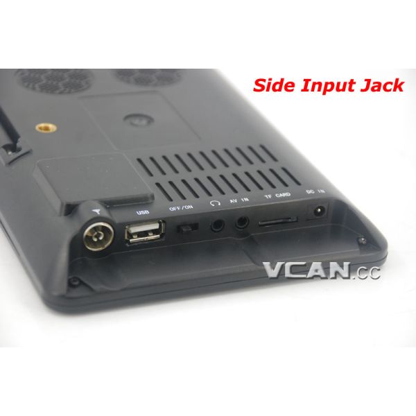 DTV900-DVBT2 9 inch Digital TV Analog TV USB TF MP5 player AV in Rechargeable Battery 