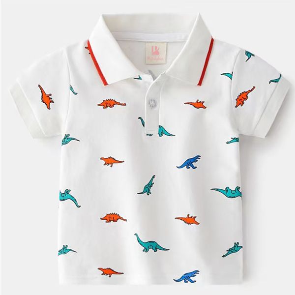 2023 baby fashion Polo T shirt kids tops children wear make up wholesale clothes boys polo shirts