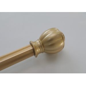 Cheap Home Wall Mounted One Inch Curtain Rod End Cap Finials wholesale