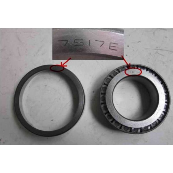 King Long Higer Bus Wheel Hub Bearing 3100-00032 7517E 32217