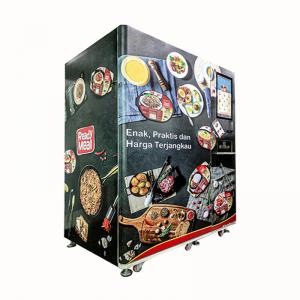 China 380kg High-Capacity Bento Vending Machine with Built in Microwave on sale