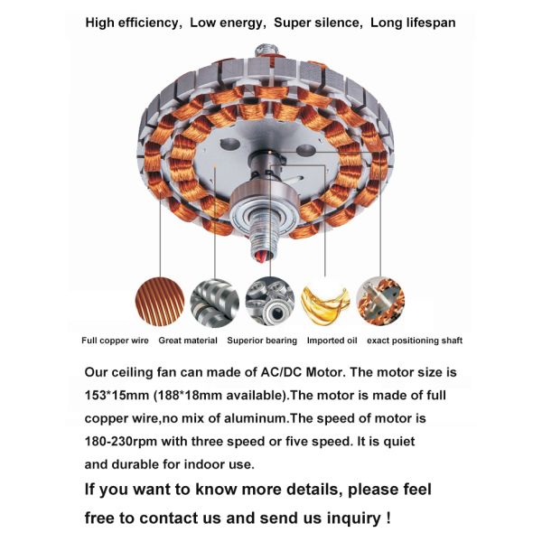 Decorative Hotel 4100K 3600LM Chandelier Crystal Ceiling Fan Light 5 Iron Blades