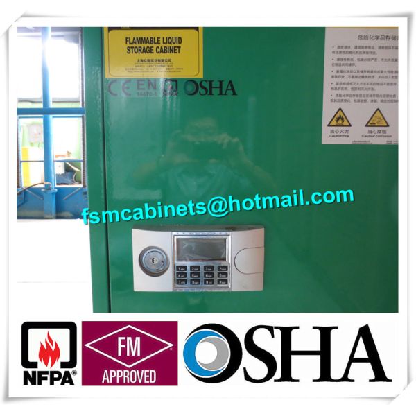 Industry Mini Chemical Storage Cabinet , Metal Industrial Safety Cabinets CE Aprroved
