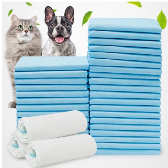 Super Absorbent Pet Diaper Dog Training Pee Pads Disposable Healthy Nappy Mat For Cats Dog Diapers Cage Mat Pet Supplies