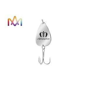 Cheap Fisherman Gift 15g Copper Custom Engraving Charms wholesale