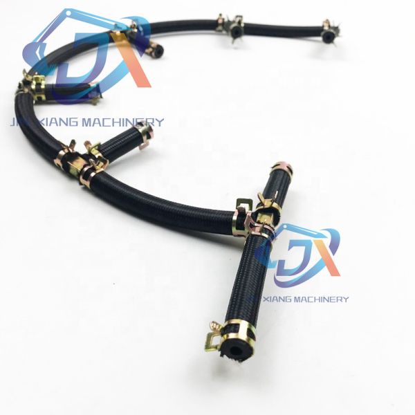 STAR ZEBRA CAT 320C Excavator Fuel Return pipe 212-8606 S6K injector return tube with inter cooler 2128606