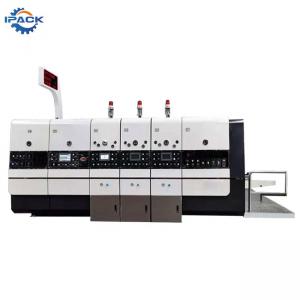 Cheap 3 4 Colors Corrugated Carton Flexo Printing Machine for Die Cutting wholesale