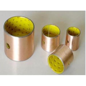 Cheap Self Lubricating Bronze Plain Bearings , Customizable Metal Polymer Bearings wholesale