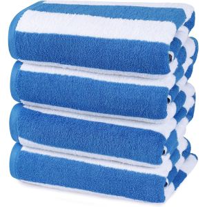 Cheap Breathable Soft Personalized Pool Towels Striped Beach Towels wholesale