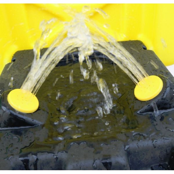 Versatile portability emergency eyewash station 14 gallon 53L,ABS portable eye wash station, plastic emergency eye wash