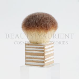SA8000 Wooden Handle Square Kabuki Brush Kabuki Foundation Brush