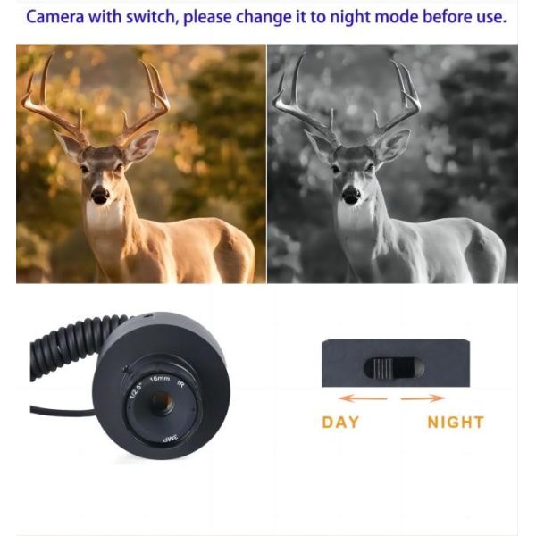 720p HD Digital Infrared Hunting Night Vision Scope Camcorder Monocular Optics with HD Video Recording