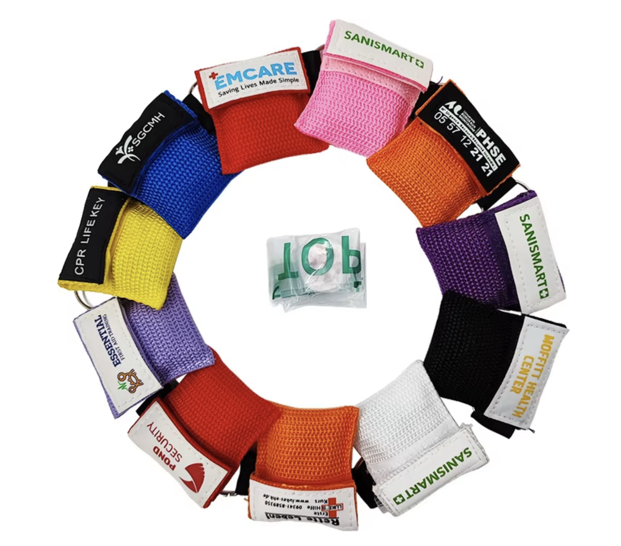 CPR Artificial Respiration Membrane Emergency Rescue Bag 20x30cm