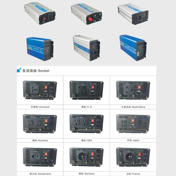 Hanfong ZA600W Excellent quality low price pure sine wave inverters 600W power 12v 220v High Efficiency hanfong factory