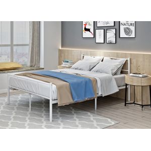 Cheap Hotel House Dormitory OEM Metal Double Bunk Bed wholesale