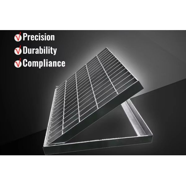 Q235 Steel Grating Walkway For Stair Tread 40*5mm